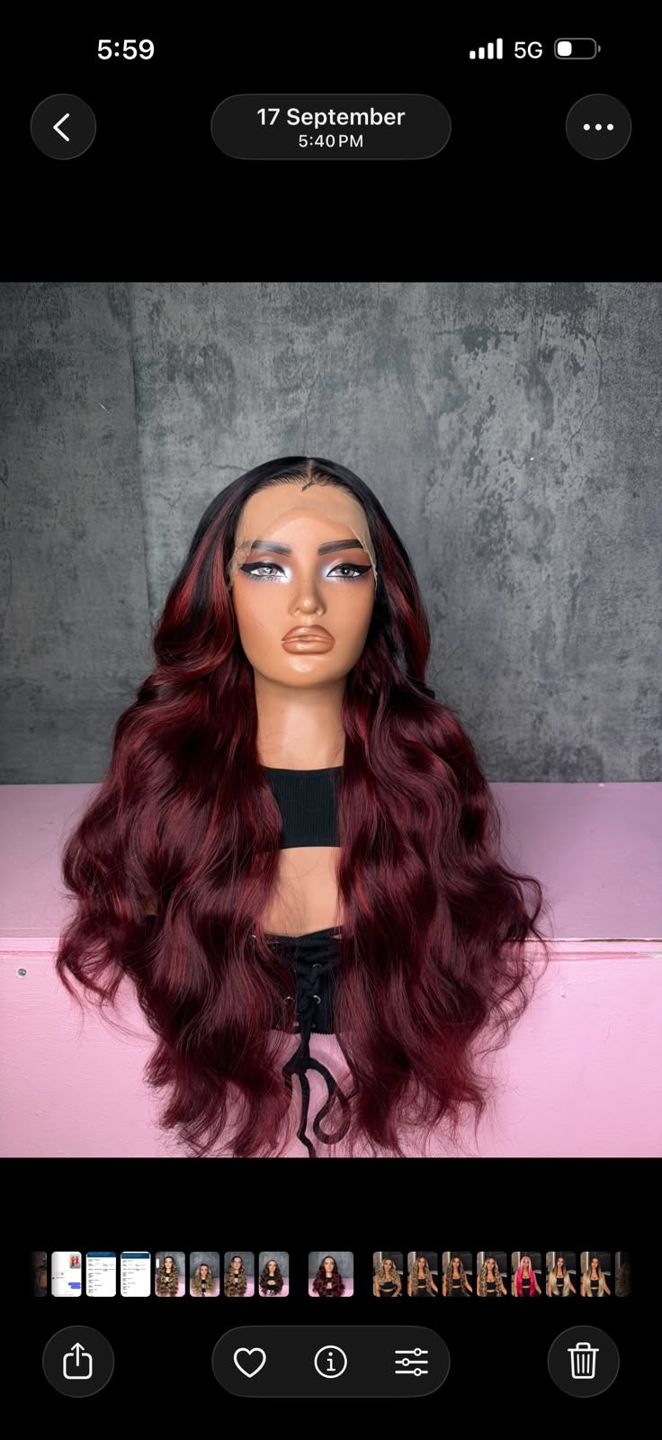 UNIT NAME RAVEN : 13x6x2 PREMIUM MIX FIBER ( HUMAN BLEND )HD LACE FRONT WIG