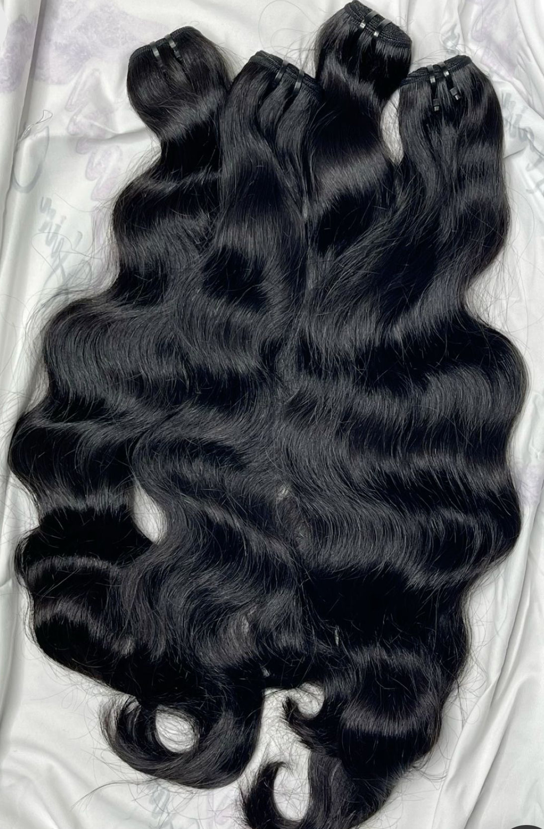 Raw Cambodian (wavy) 100% human bundles