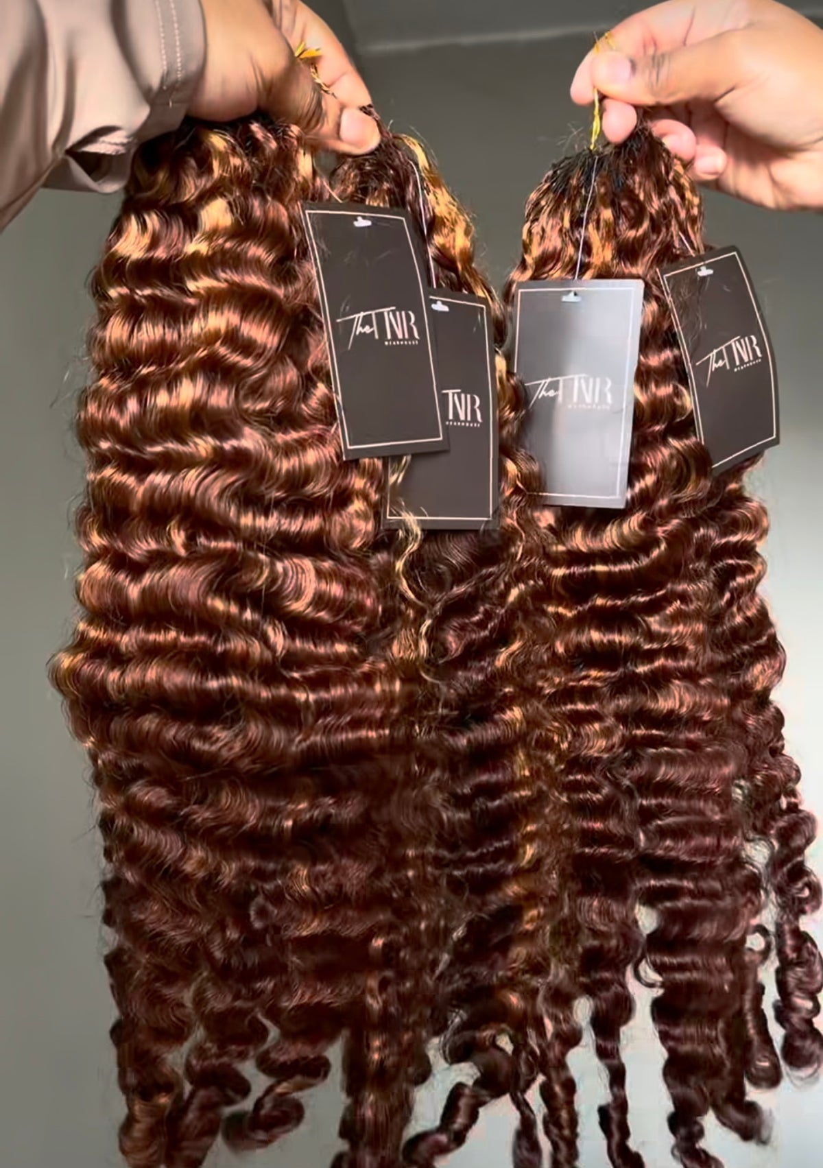 Vietnamese Virgin Burmese Curly Miracle Knots P4/30 ( crotchet hair )
