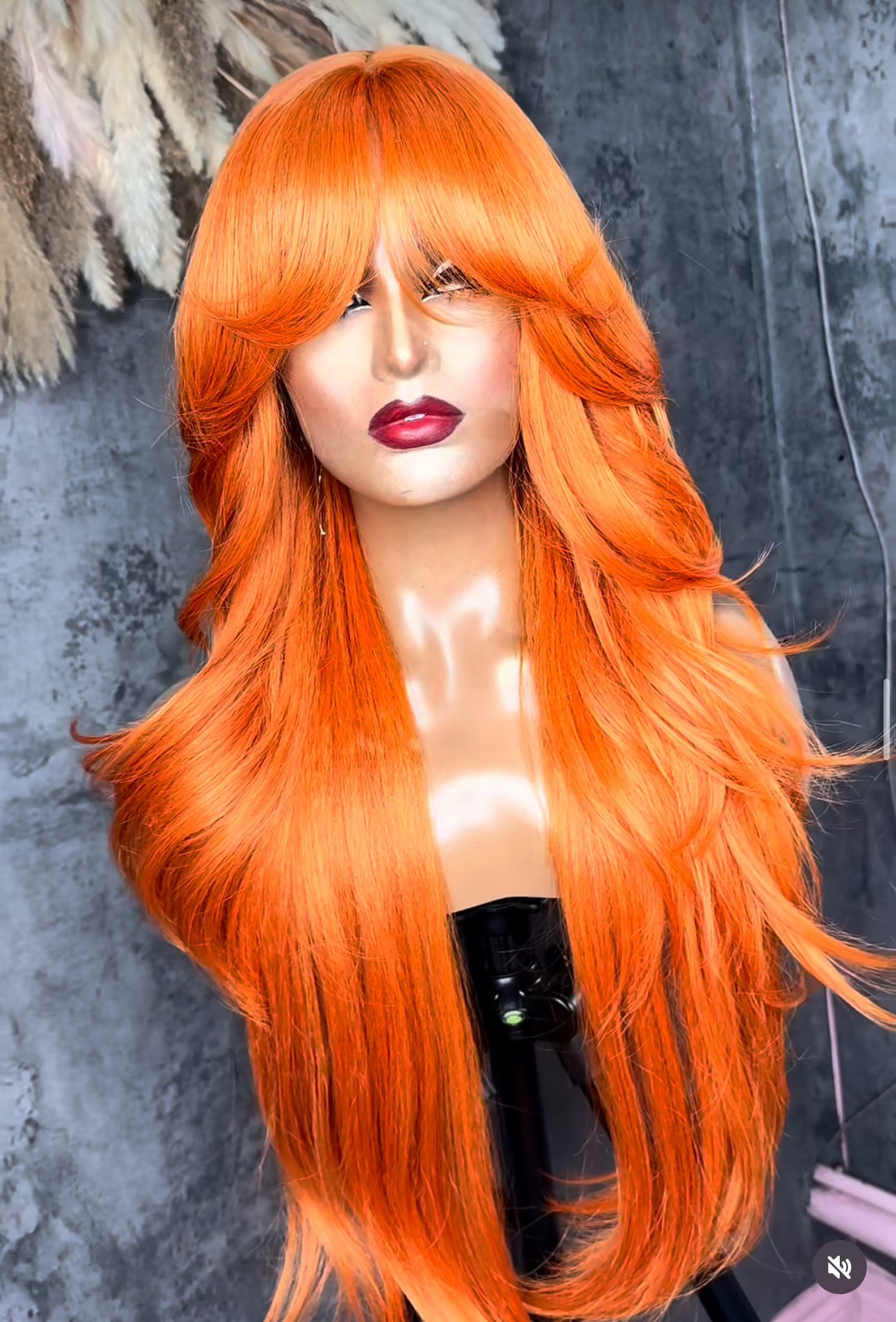 Unit name charlotte: premium mix fiber bang wig