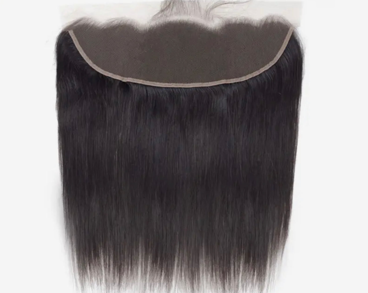 13x4 100% HUMAN Lace Frontal Straight Transparent LacE, Pre Plucked Invisible Lace Frontals