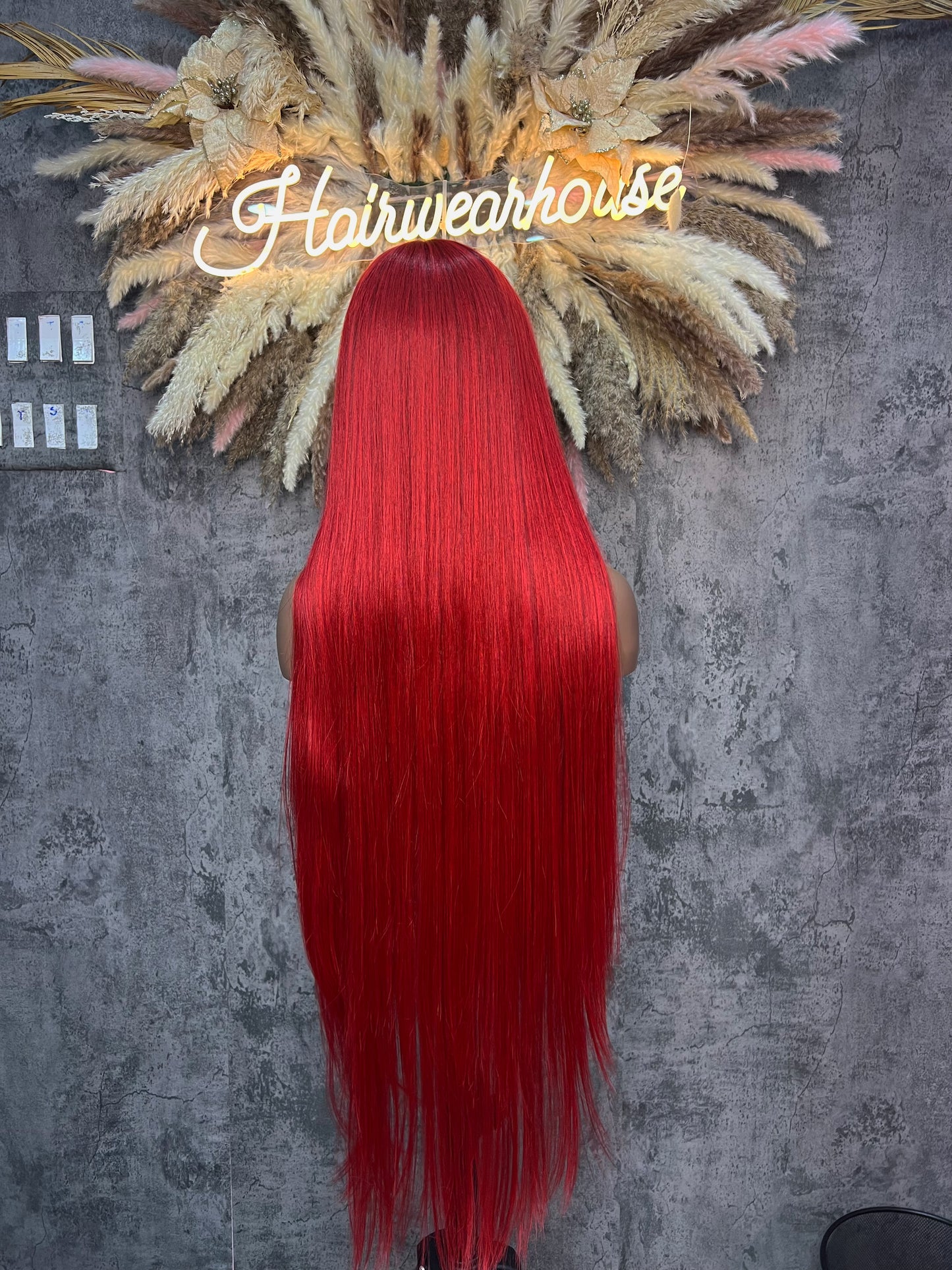 UNIT NAME STELLA, HUMAN BLEND T-PART WIG, 5” DEEP PART