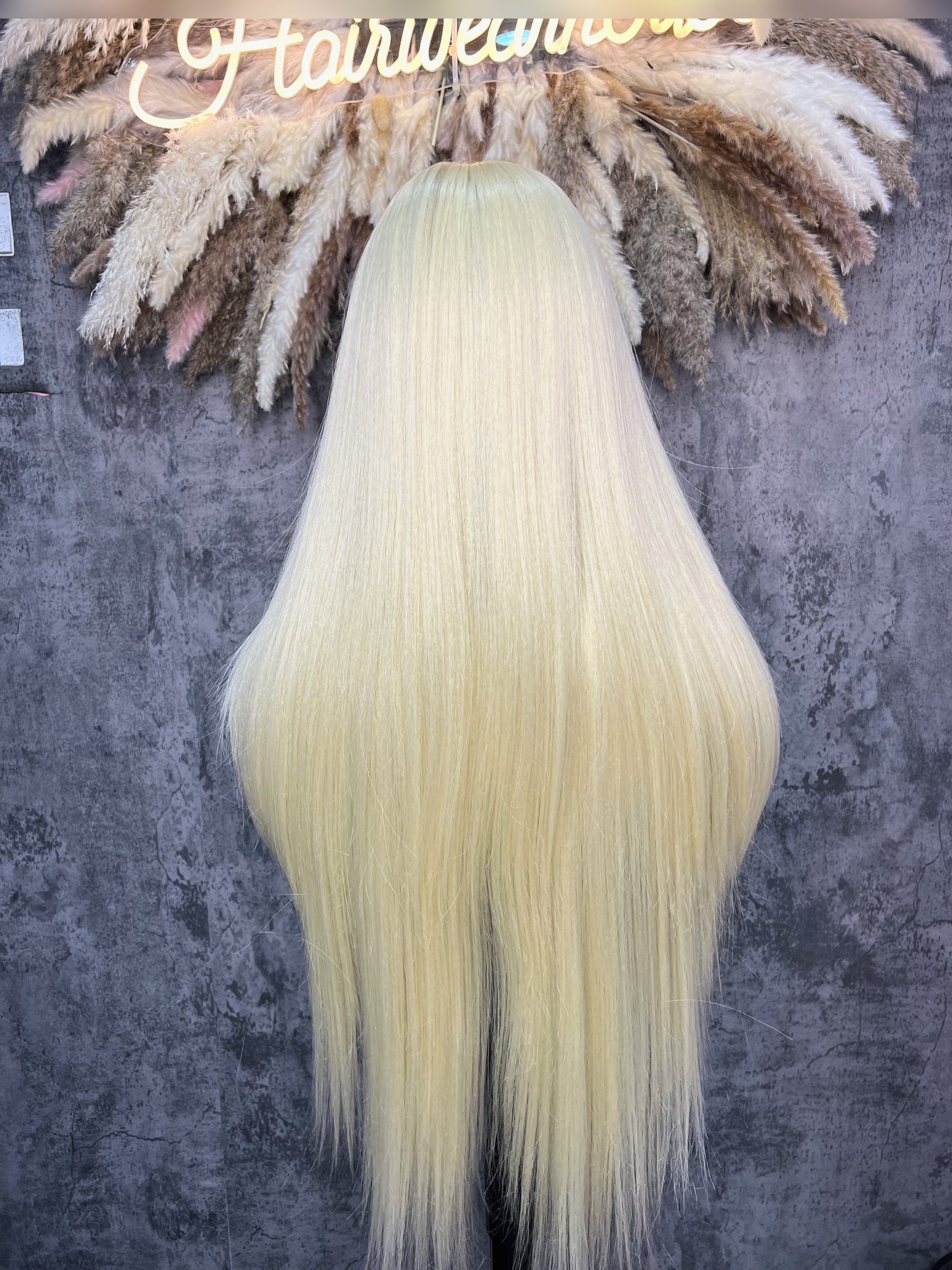 UNIT NAME: SILICON 13x6x2 PREMIUM MIXwqHUMAN BLEND LACE FRONT WG
