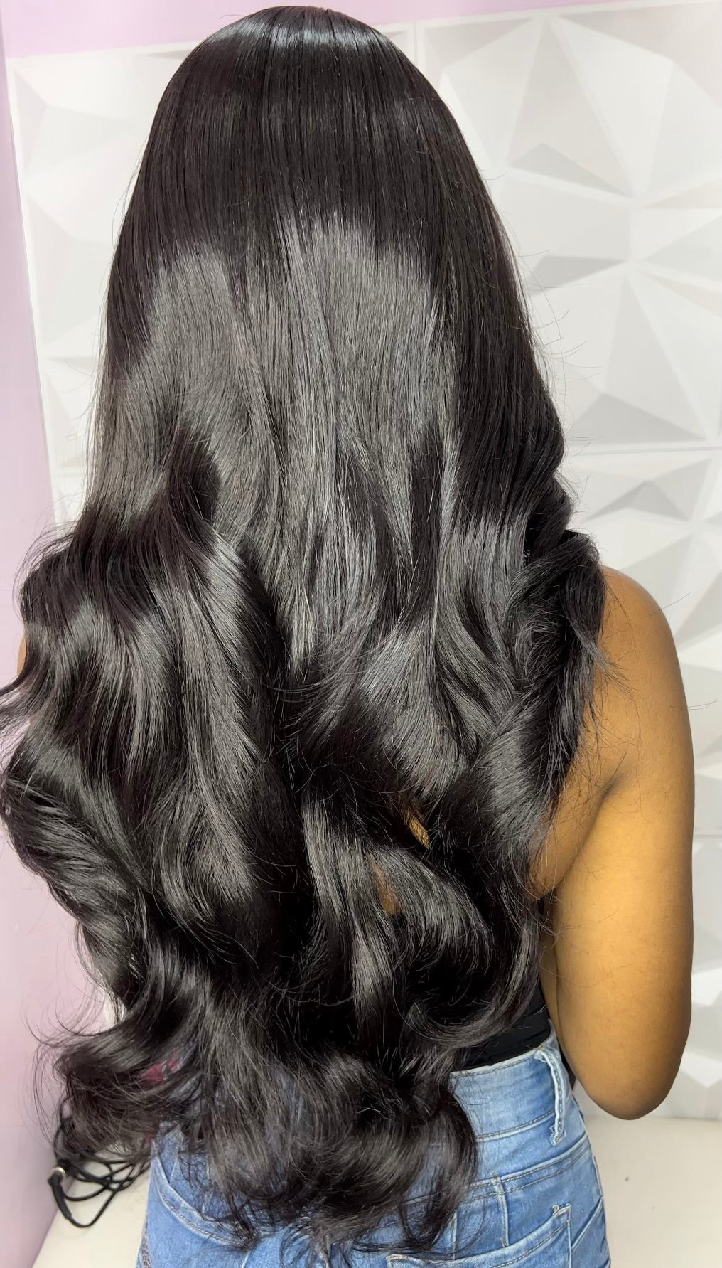 UNIT NAME: SUMMER 13x6x2 PREMIUM MIX FIBER (HUMAN BLEND) HD LACE FRONT WIG