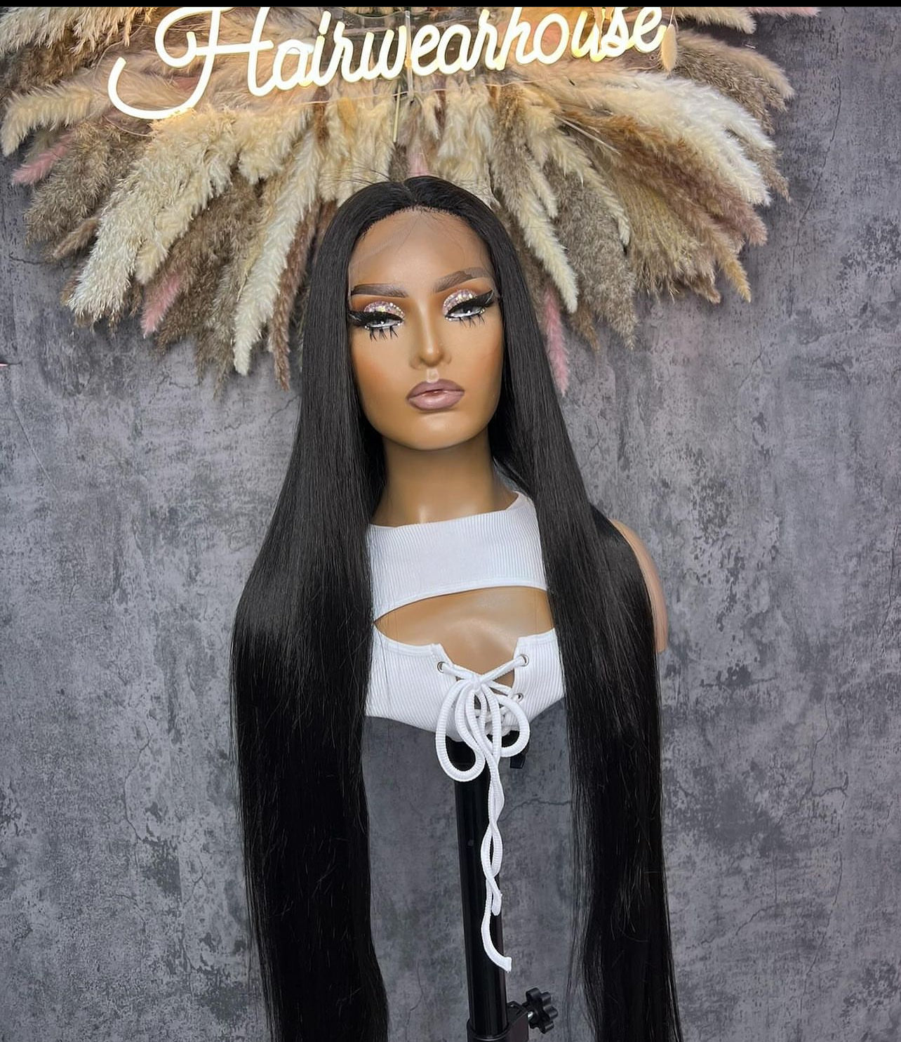 UNIT NAME: LINDA, T-PART PREMIUM MIX FIBER UNIT ( human blend ) WIG