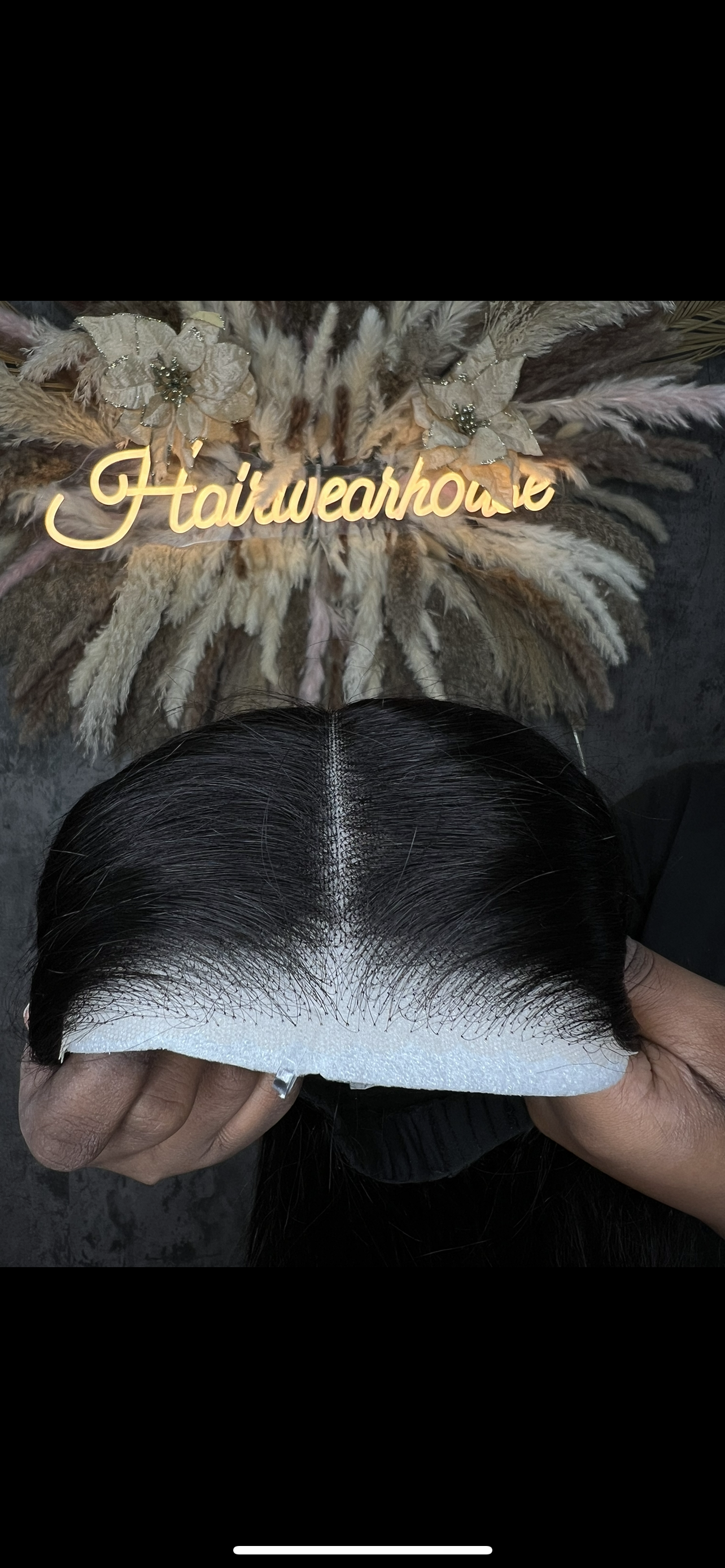 100% Human Straight 6*4 Glueless Closure Wig