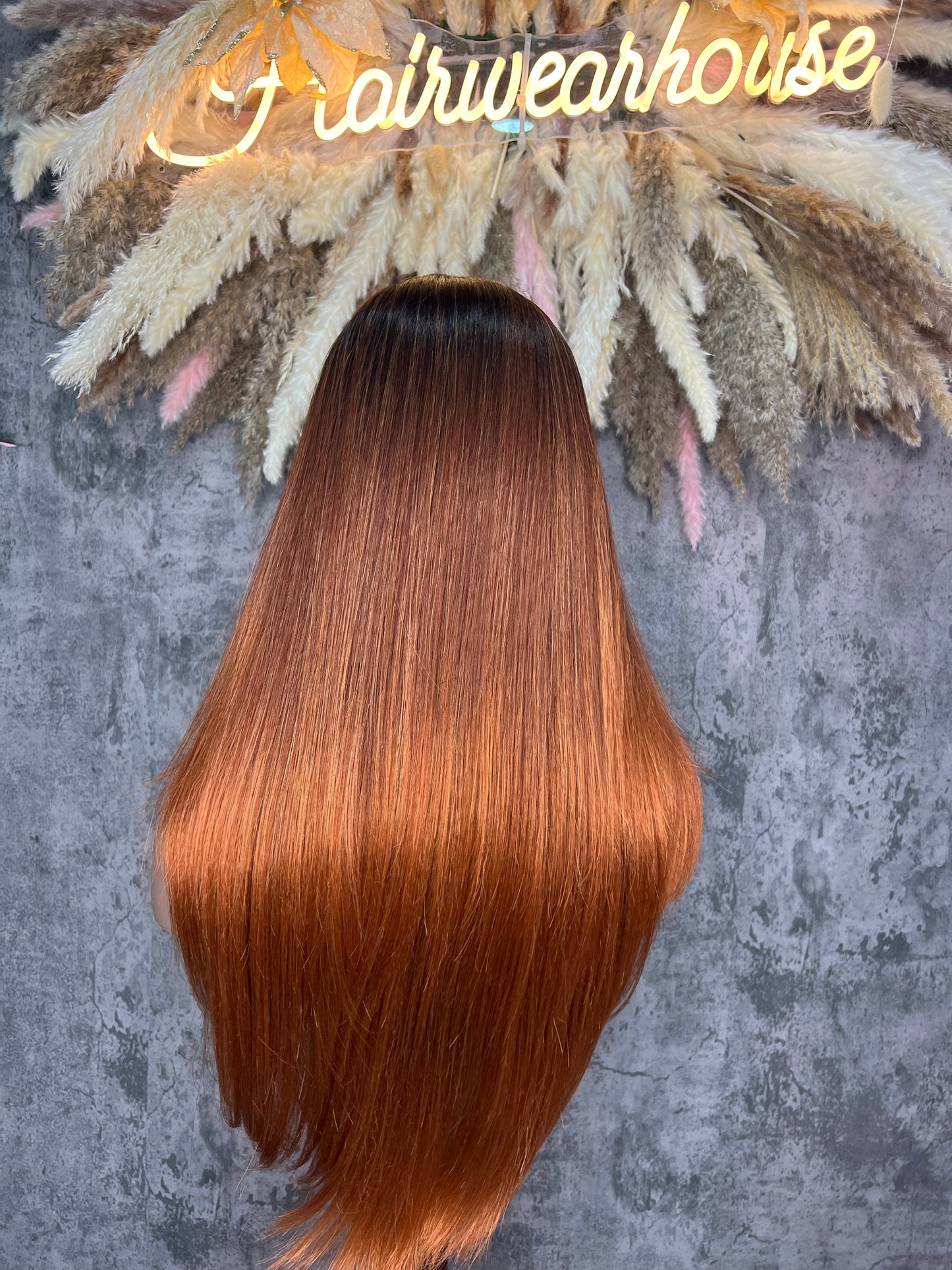 UNIT NAME: CHLOE 13x6x2 PREMIUM MIX FIBER ( human blend ) HD LACE FRONT WIG