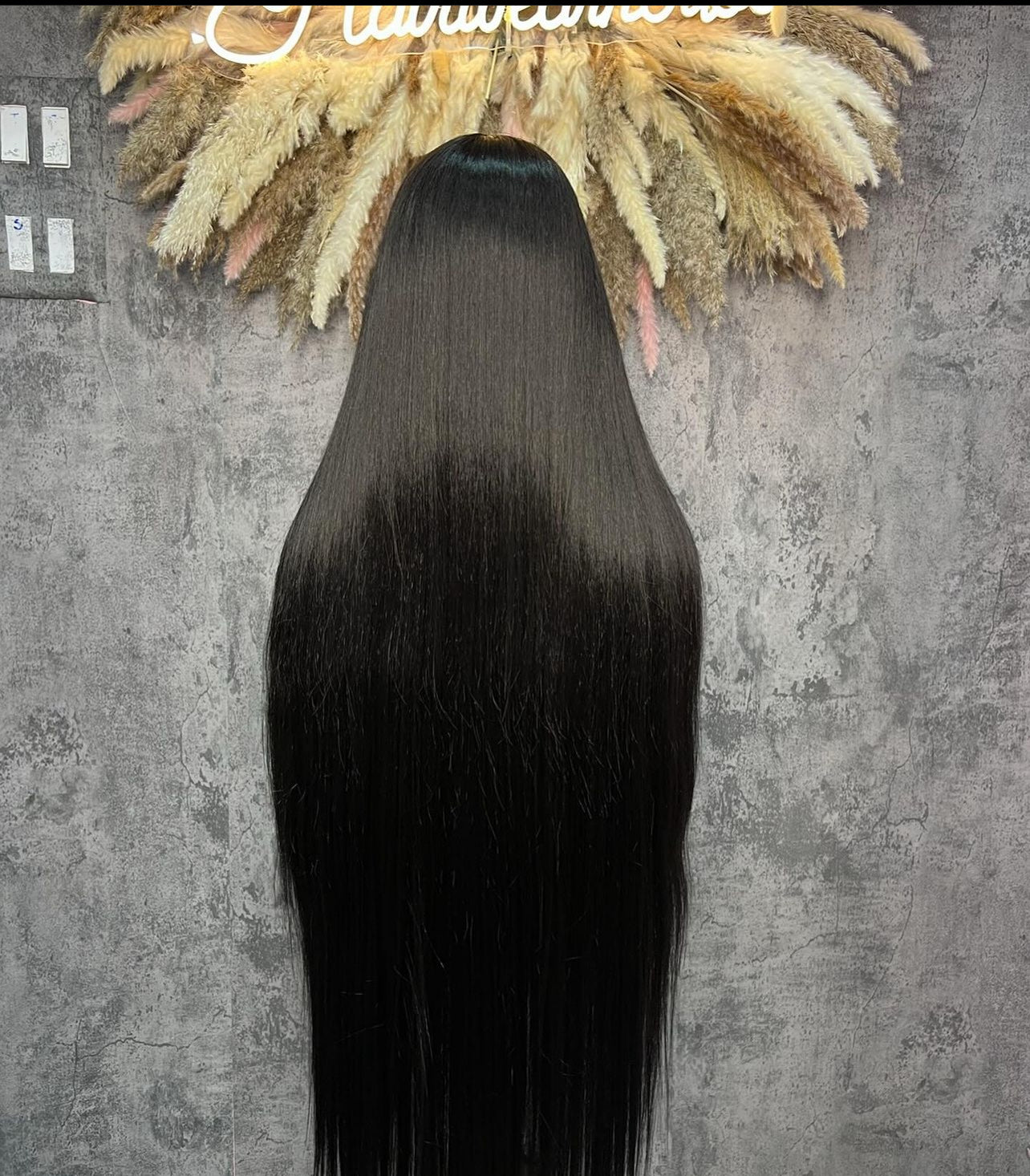 UNIT NAME: LINDA, T-PART PREMIUM MIX FIBER UNIT ( human blend ) WIG