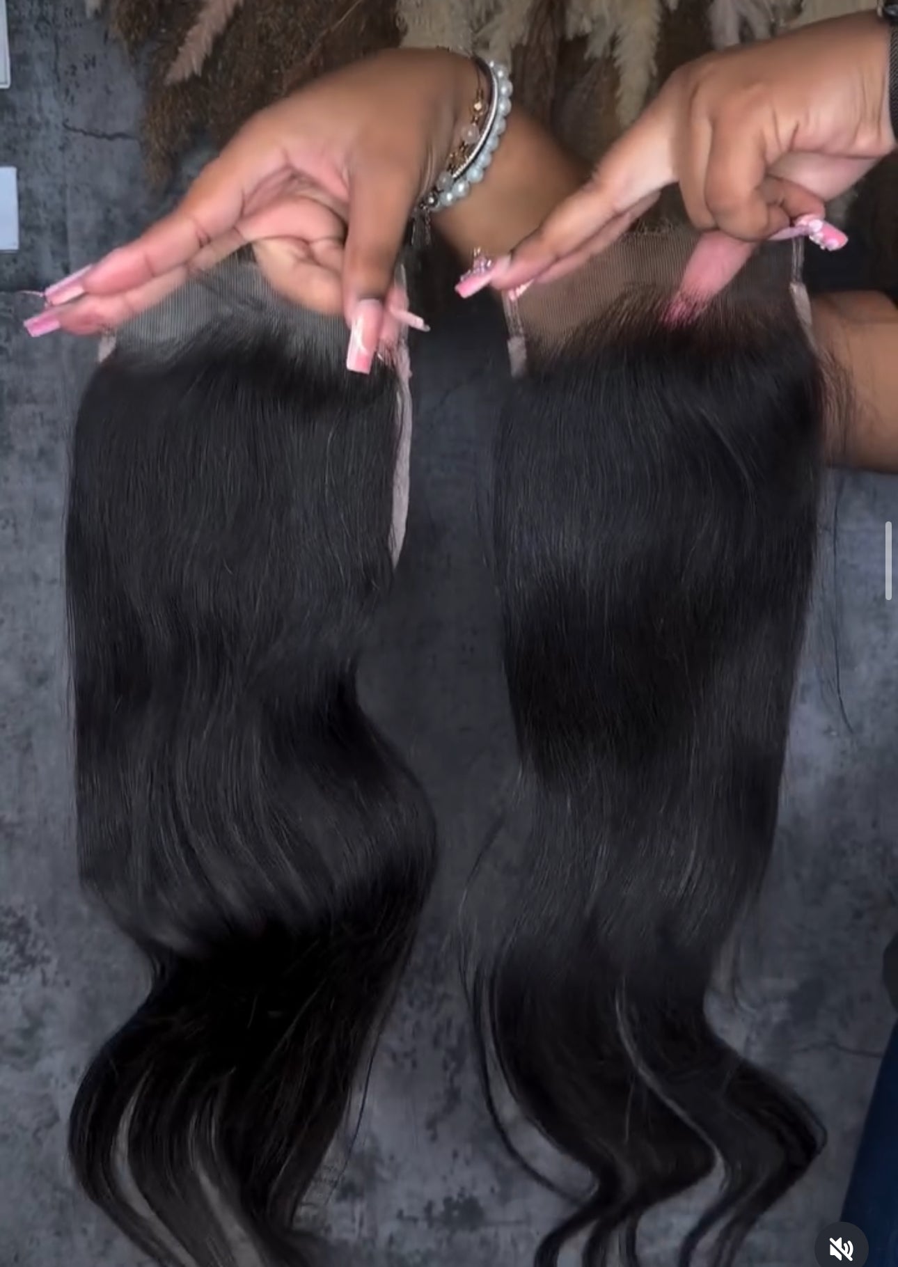 5x5 HD 100% virgin human straight closure