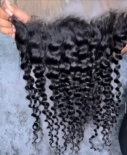 13x6 Waterwave Frontal (TRANSPARENT LACE)