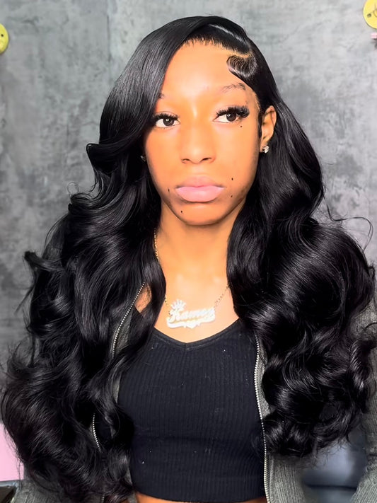 13x6 Bodywave Wigs 210% Density (TRANSPARENT LACE)