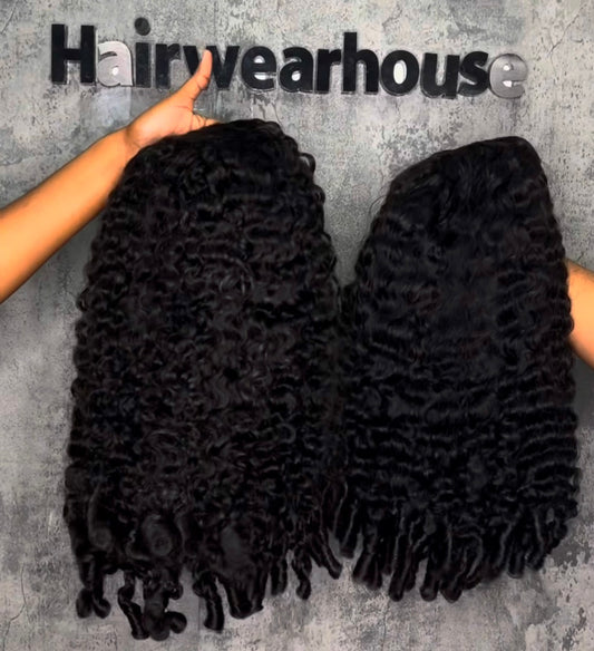 Burmese Curly-Half Wigs