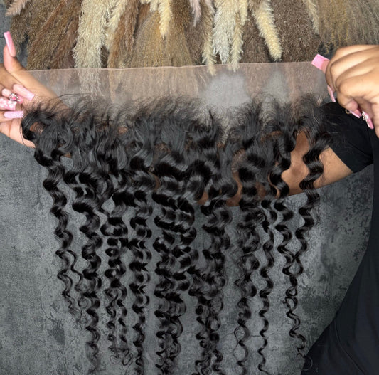13x4 Waterwave Frontal (TRANSPARENT LACE)